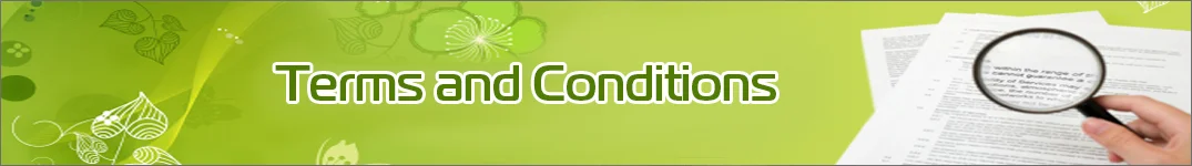 Terms and Conditions for Send Flowers To Qatar